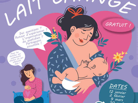"Lait'Change" : un espace d'écoute et de partage autour de l'allaitement maternel