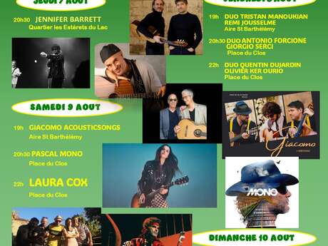 Festival international de guitare - 10 Concerts gratuits