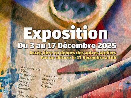 Exposition Atelier Dessin-Peinture