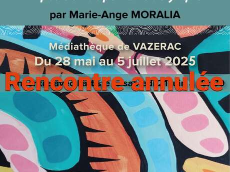 Exposition de peinture acrylique Marie Ange Moralia