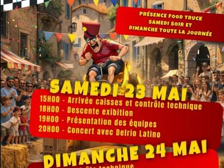 Course de caisses à savon folkloriques