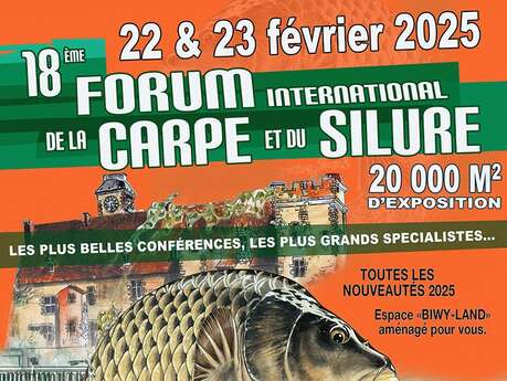 18ème Forum International de la Carpe et du Silure