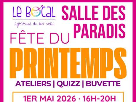 Fête du printemps avec l'Asso Le Bocal
