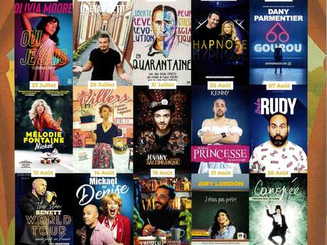 Humorfestival "Le Drôle d'été Comedy Club" - Le Hameau des Oliviers