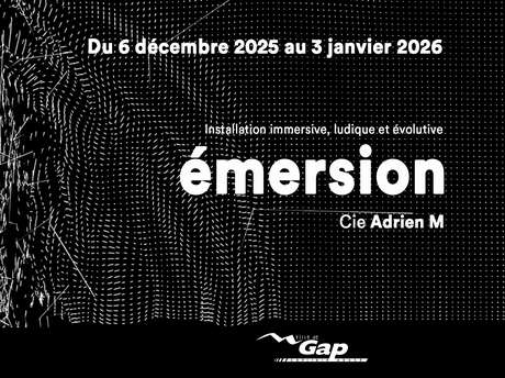Exposition "émersion" Cie Adrien M