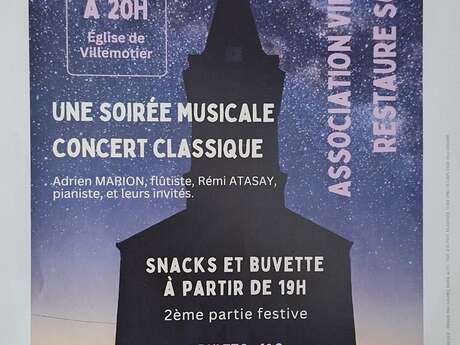 Soirée musicale concert classique et festif