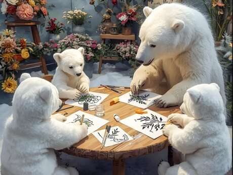Winter at the museums : Workshop "L'être merveilleux dans les couleurs d'une estampe" - Musée de la fleur