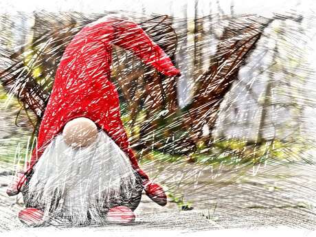 Pompom key ring workshop