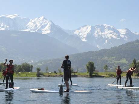 Stand-up Paddle à Passy avec Ecolorado Rafting