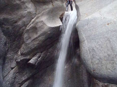 Perfectionnement au canyoning à l'Infernet