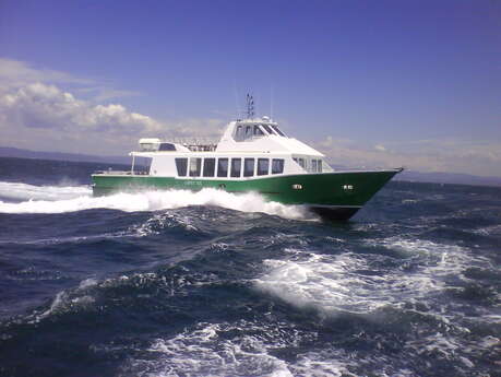 Excursion bateau : Baie des Canoubiers Ste Maxime avec Les Bateaux Verts