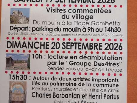 Journées du patrimoine