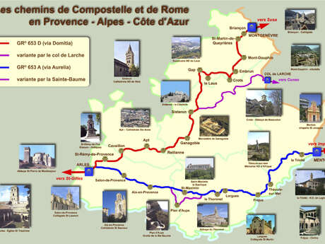 Le chemin de Compostelle - GR® 653A - E12