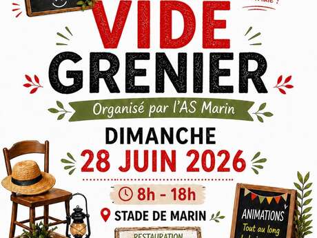 Vide grenier de l'AS Marin