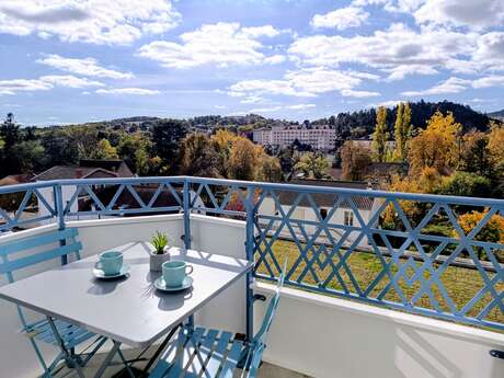 Meublé T2 belle vue aux Jardins D'Arcadie