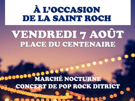 Fête de la ville à l’occasion de la Saint Roch