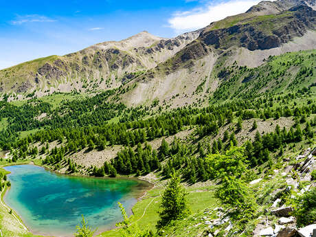Sainte Marguerite mountain lake