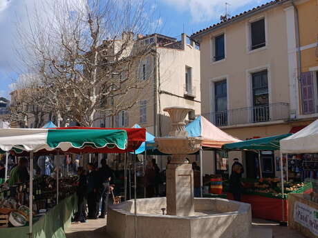 Cassis farmers' market