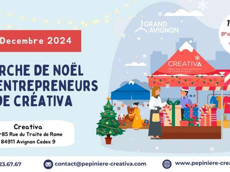 Marché de Noël des entrepreneurs de Créativa