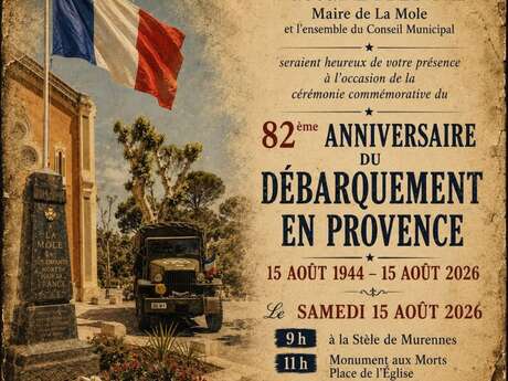 82nd Anniversary of the D-Day Landings in Provence