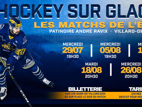 Hockey sur glace, match d'exhibition