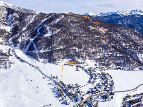 Itinéraire de ski de randonnée découverte