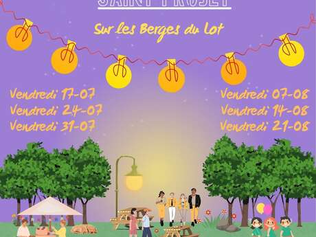 Marché nocturne hebdomadaire