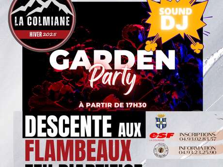 Garden Party de l'ESF, Descente aux Flambeaux et Feux d'Artifice