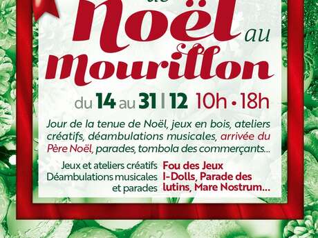 Animations de Noël au Mourillon Du 14 au 31 déc 2024