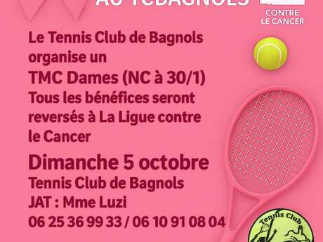 Tournoi de Tennis féminin Octobre Rose