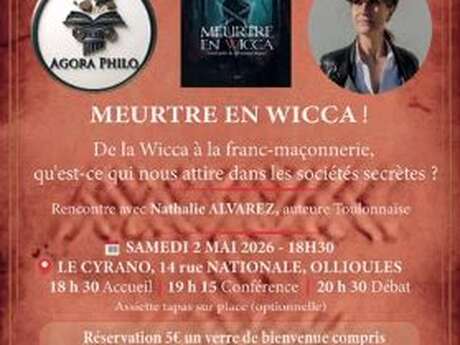 Agora Philo - "Meurtre en Wicca !" de Nathalie Alvarez