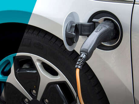 Electric vehicle charging station - Route de Boneisse