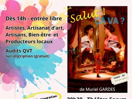 Salon & Théâtre - Journée mondiale de la santé mentale
