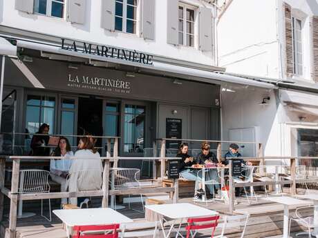 La Martinière - Le glacier à La Flotte