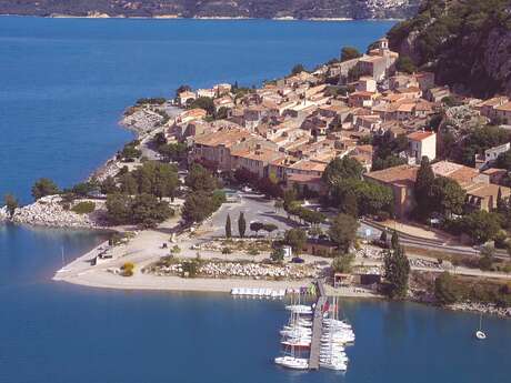 Plage de Bauduen