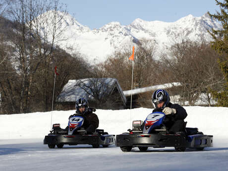 Karting sur glace de Serre Chevalier