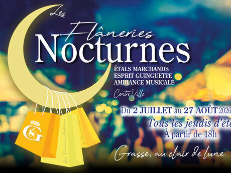 Flâneries nocturnes à Grasse