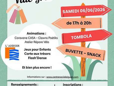 Fête de l'Aiguier : Vide grenier nocturne