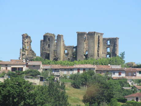 Grand tour du château de Lagarde