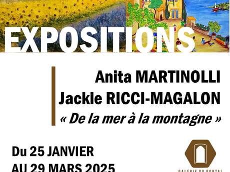 Exposition : Anita MARTINOLLI Jackie RICCI-MAGALON