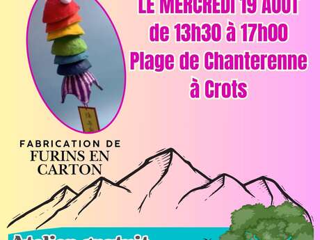 Animation Plage - Furins en carton