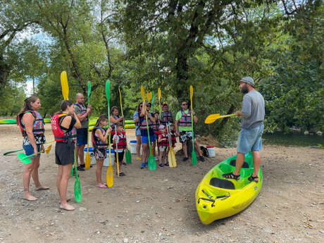 Descente Guidée à partir de 5 ans - CCC-Canoë
