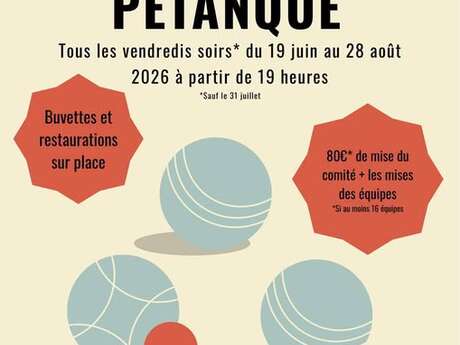 Concours de pétanque