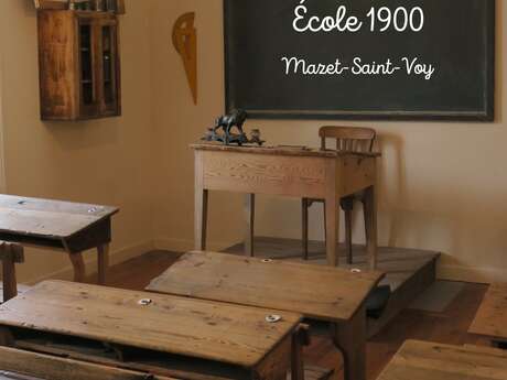 Visite d'une classe 1900 Visite d'une classe 1900
