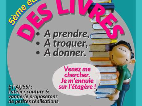 5e édition des livres à prendre, troquer, donner
