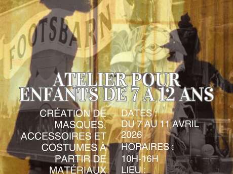 Stage de création de masques, costumes et accessoires de théâtre