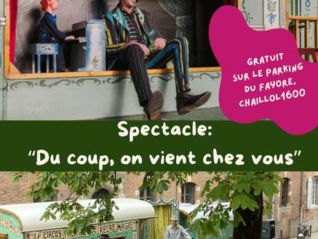 Spectacle enfants - Du coup on vient chez vous