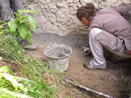 Mitmach-Workshops: Lehm-/Kalkputz