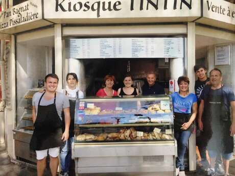 Kiosque Chez Tintin