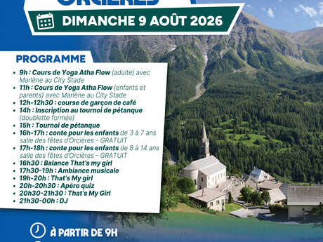 Fête du village d'Orcières